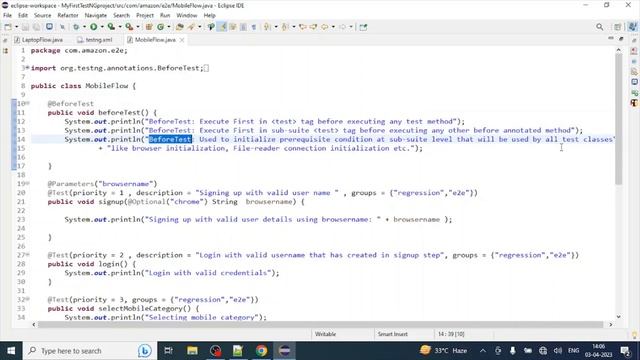 TestNG #9 Annotation @BeforeSuite @AfterSuite @BeforeTest @AfterTest @BeforeGroups @AfterGroups смотреть онлайн