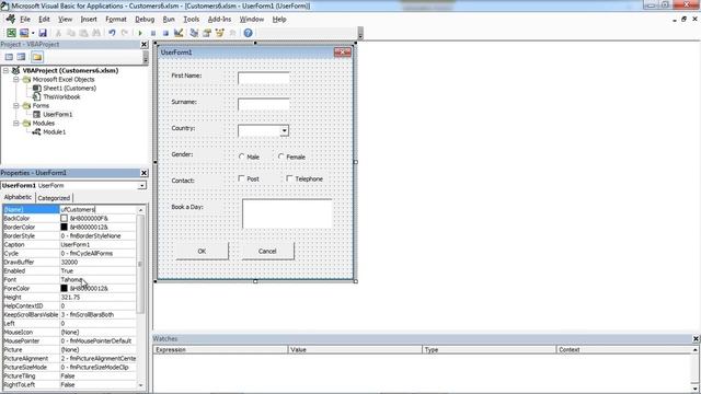 Excel UserForm Data Entry (VBA) #6 - Insert Makro Button смотреть онлайн