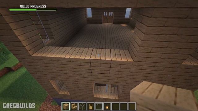 Large MODERN House: 4 Floors (Minecraft) смотреть онлайн