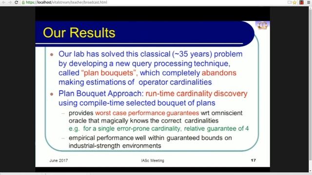 The Latent Power of Absurd Ideas | Jayant Haritsa | CSAUSS17 смотреть онлайн