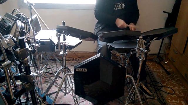 Dynacord P 20 And Simmons Pads. John Foxx, 