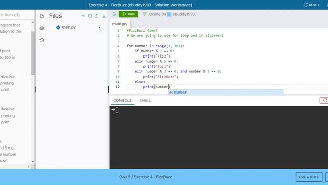 How to solve the Fizz Buzz Problem in Python - Easy смотреть онлайн