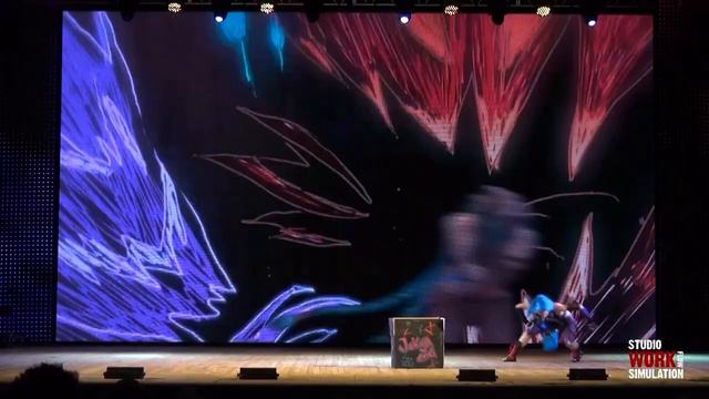 Arcane Cosplay   Jinx, Vi, Caitlyn, Ekko   Косплей дефиле Аркейн  Джинкс, Вай, Кейтлин, Экко