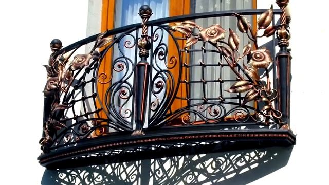 Один из видов французского балкона (ковка) смотреть онлайн