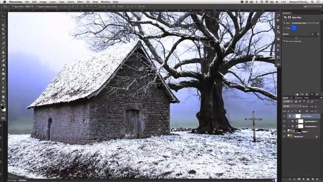 Photoshop Tutorial From Summer To Winter Video