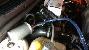 Форд транзит Коннект..переделываем развоздушиваем штатную  систему подачи дт..на японскую ..