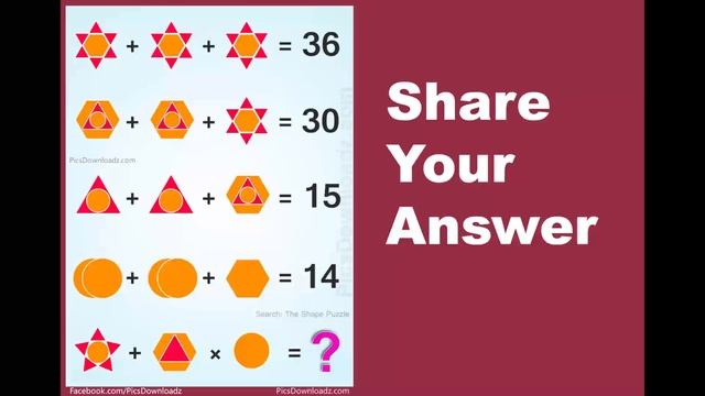 The Shape Puzzle: Genius Puzzle Series 18 (With Correct Answer) смотреть онлайн