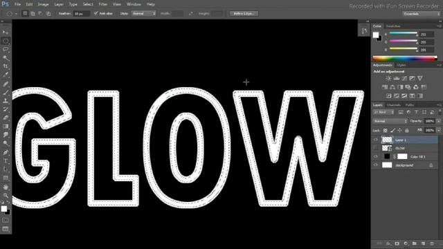 CARA MUDAH MEMBUAT NEON GLOW MENGGUNAKAN APLIKASI PHOTOSHOP CS6 смотреть онлайн