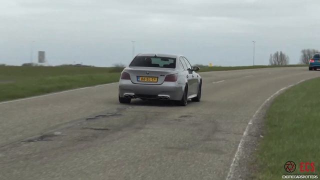 BMW M5 E60 With Eisenmann Exhaust - LOUD V10 Sounds !