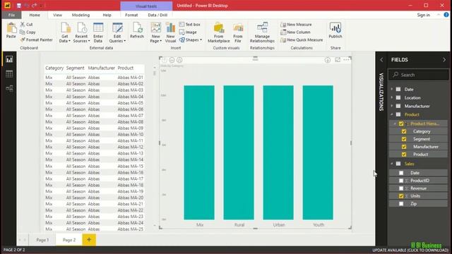 How to Create Data Hierarchies in Power BI (2018) смотреть онлайн