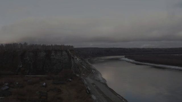 Осенний Тобольск с высоты птичек смотреть онлайн