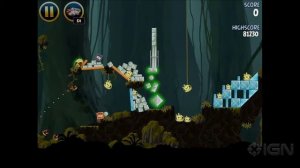 Angry Birds Star Wars: Path of the Jedi Level J-39 3 Star Walkthrough