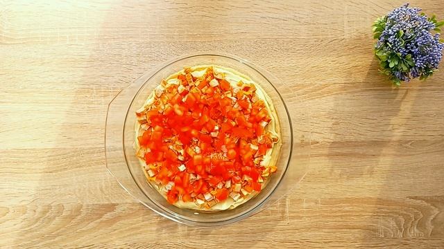 Пирог с курицей! Домашняя ВЫПЕЧКА из простых продуктов ! Просто и очень вкусно!