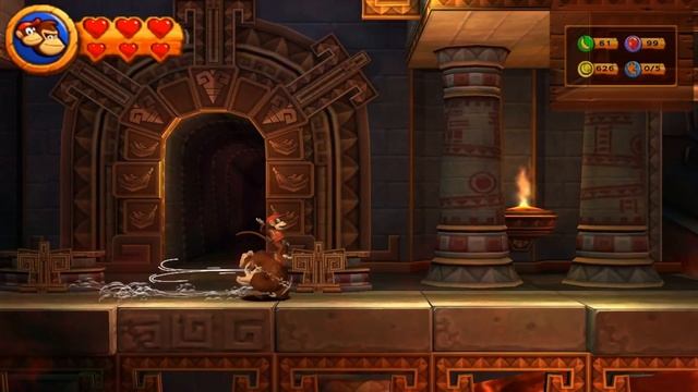 Donkey Kong Country Returns 3D - All K-Levels (No Damage)
