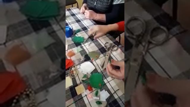 Мастер-класс по изготовлению цветов в технике канзаши от Юрдановой О культорганизатор СДК с.Харцыз смотреть онлайн