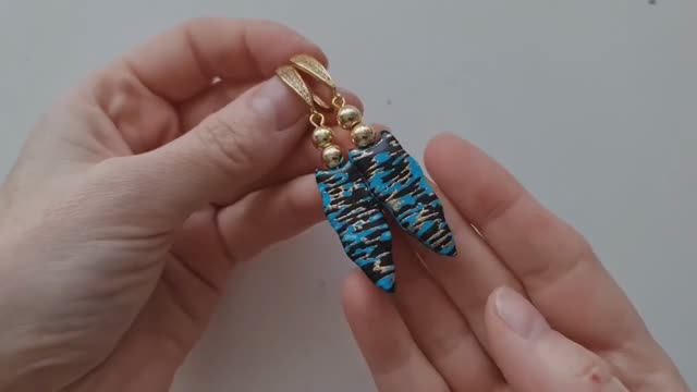 Мастер-класс по созданию креативных сережек своими руками из полимерной глины