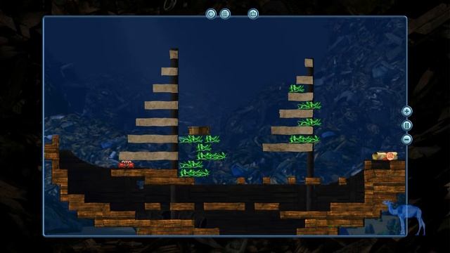 The Fish Fillets 2 Walkthrough - 4.10 - Pirate Ship смотреть онлайн