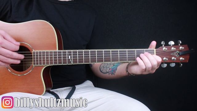 How to Play "Right Here" by Lil Peep on Guitar for Beginners *EASY* смотреть онлайн