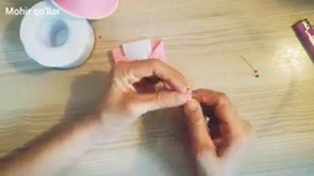 Lentadan yoqimtoy bantik yasaymiz./ Лентадан ёкимтой бантик ясаймиз.. смотреть онлайн