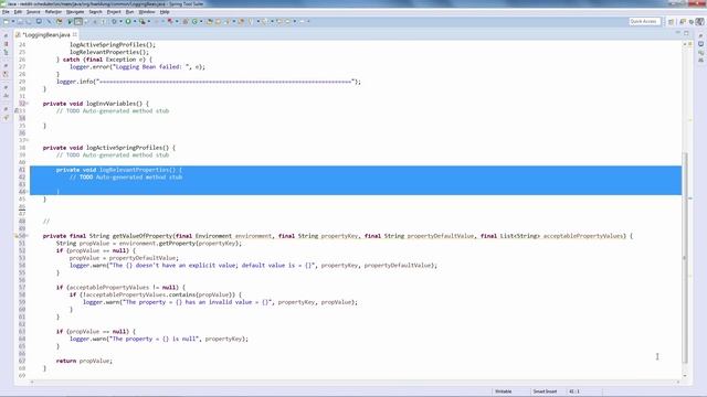 Log Interesting Info on Startup for a Spring Web Application смотреть онлайн