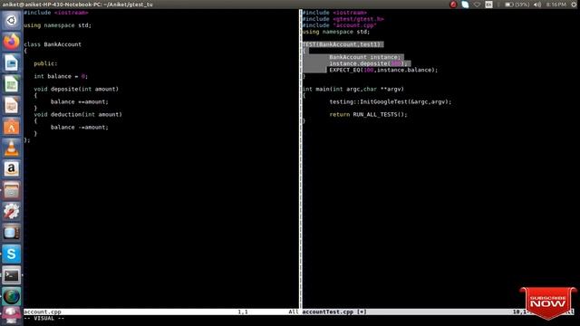 Unit Testing using Google Test framework (Linux) смотреть онлайн
