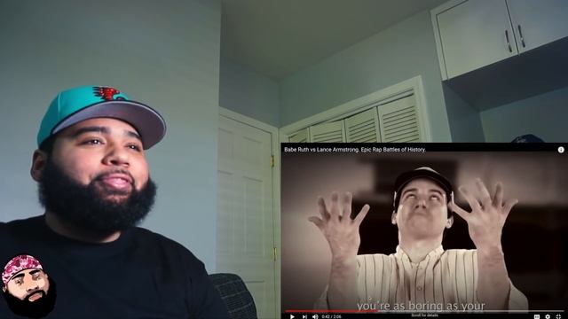 Babe Ruth vs Lance Armstrong. Epic Rap Battles of History. - Reaction смотреть онлайн