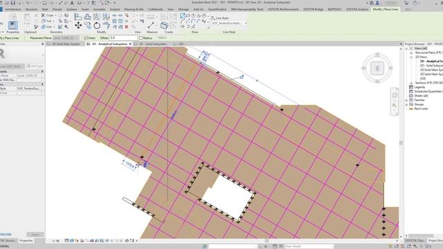 Slab tendons in a BIM-Workflow Revit + static analysis смотреть онлайн