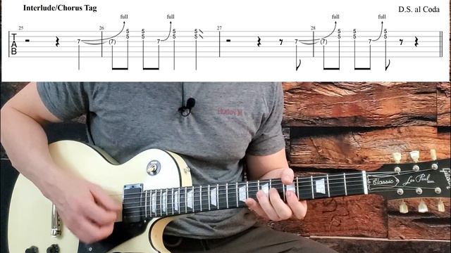 AC/DC Girls Got Rhythm Guitar Lesson + Tutorial смотреть онлайн