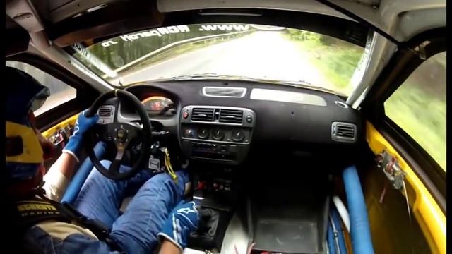 Alex Mirea - Honda Civic EK - Trofeul Rasnov CNVCD 2013 смотреть онлайн