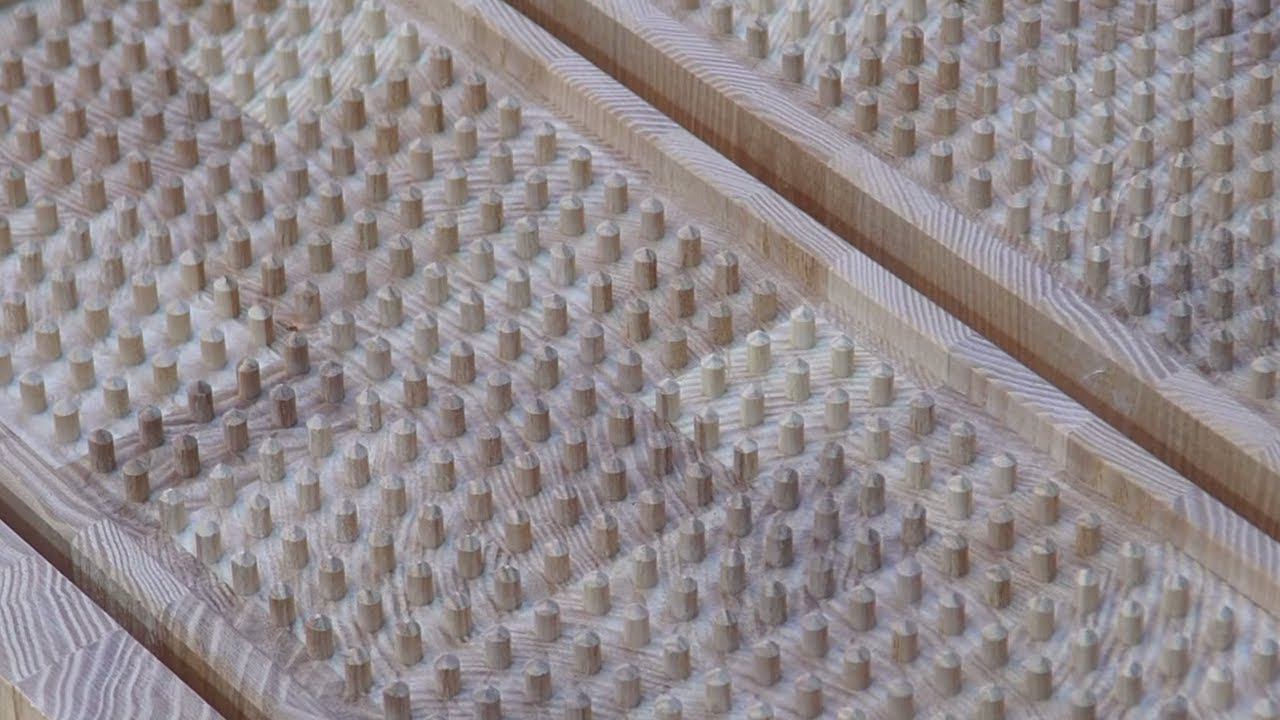 Изготовление доски садху с деревянными "гвоздями"
Making Sadhu Board with wooden "nails" смотреть онлайн