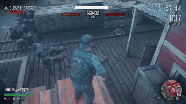 DAYS GONE_Black Friday Challenge (infinite zombie horde) Gold Rank 1 million смотреть онлайн