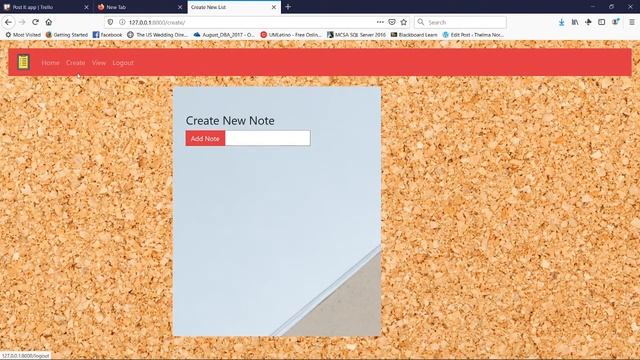 Post-it App Presentation Python Project смотреть онлайн