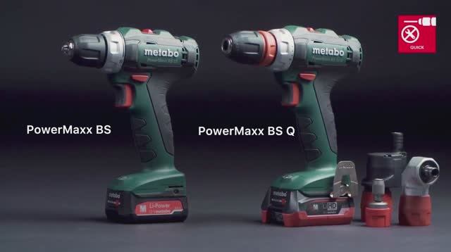 METABO POWERMAXX BS 12 / METABO POWERMAXX BS 12 Q - УЛЬТРАКОМПАКТНЫЕ ШУРУПОВЁРТЫ
