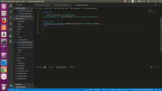 JSON parsing with BLoC pattern in Flutter (flutter_bloc : 2.0.0) смотреть онлайн