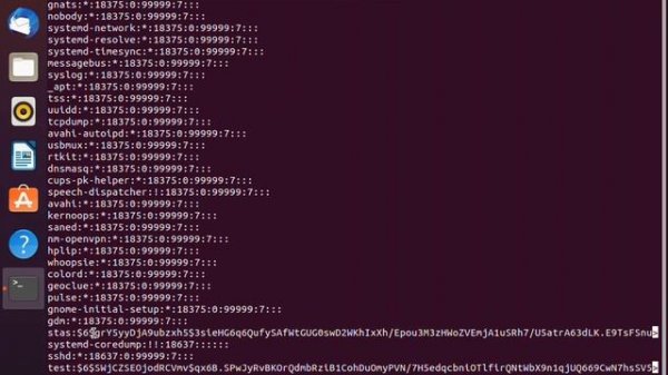 Где Linux хранит данные о пользователях (Where is Linux store data about users)