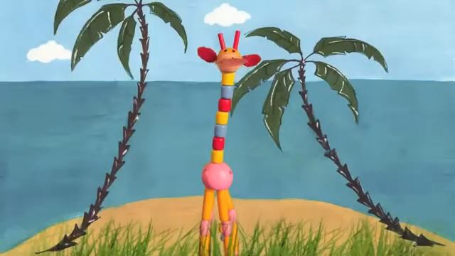 Жирафик Рафик учит детей правилам дорожного движения