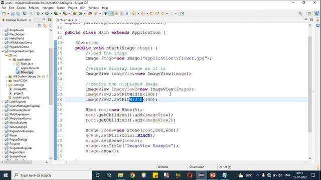 JavaFX Tutorial | ImageView in Javafx смотреть онлайн