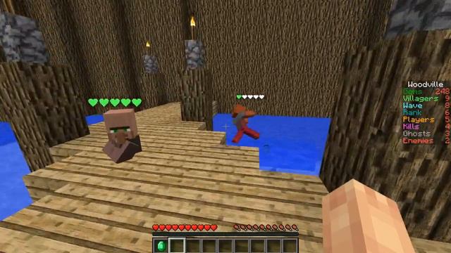 Minecraft VILLAGER DEFENSE |#9| W/Dave JUST DO IT DAVE! TRUST ME!! (HD) смотреть онлайн