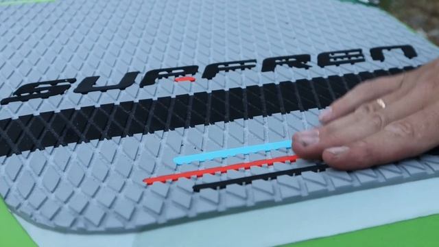 Сапборд Surfren 365i - доска с длиной 12футов и комфортным перемещением с разными грузами на борту. смотреть онлайн