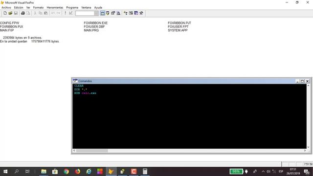 Utilizando Run en VFP смотреть онлайн
