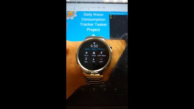 Daily Water Consumption Tracker Tasker Project смотреть онлайн