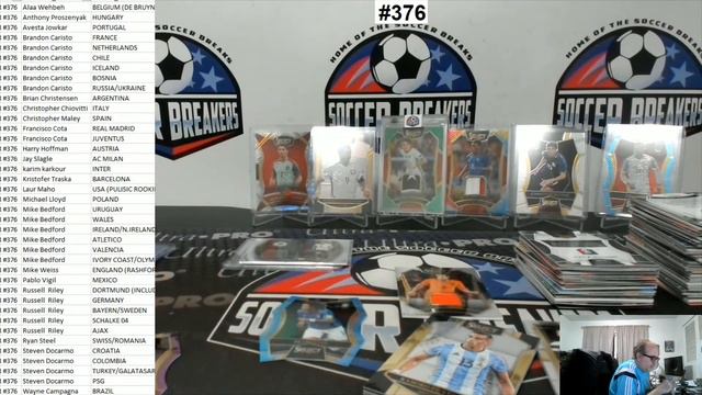 2016-17 SELECT SOCCER 4 HOBBY BOX PICK YOUR TEAM BREAK #376 (SOCCER BREAKERS FC) JERSEYPALOOZA#16!