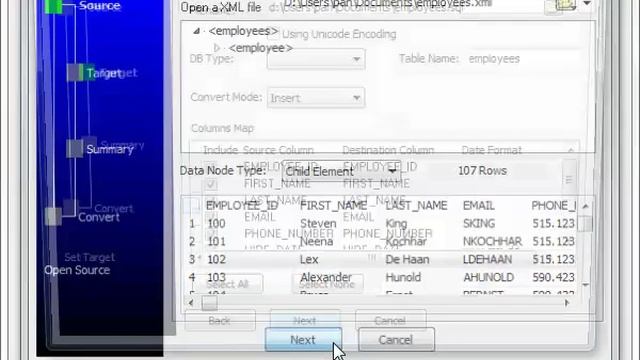 Convert XML file to SQL file смотреть онлайн