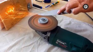 Как заточить нож с помощью болгарки | DIY