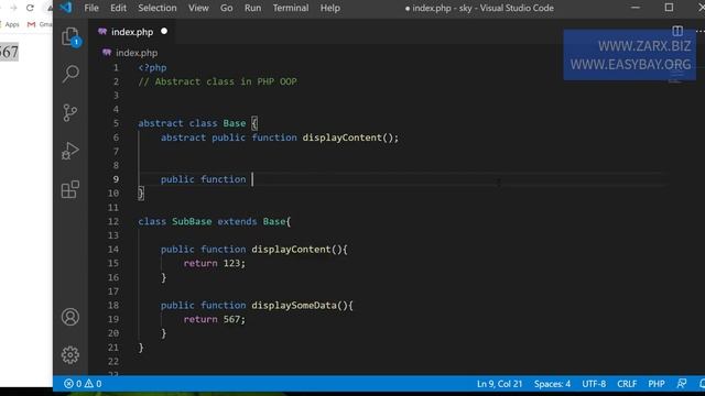 #13 Abstract Classes in OOP PHP with examples | Object Oriented PHP Tutorial | PHP Tutorial смотреть онлайн