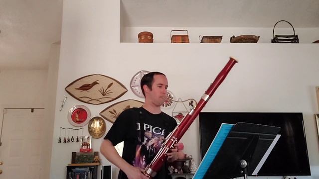 Giovania-Baptiste Gambaro Bassoon Etude No. 9 смотреть онлайн
