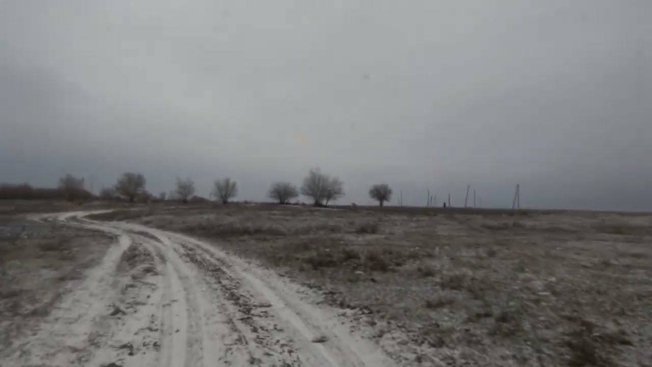 Едем через бывший посёлок Учхоз (Краснокутский район).