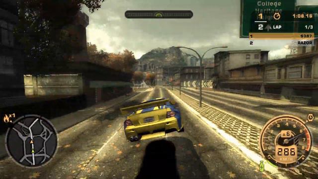 NFS Most Wanted - Vauxhall Monaro vs Razor смотреть онлайн