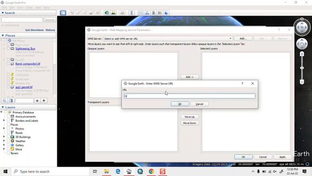 How to Overlay GeoServer Web Service WMS on Google Earth Pro смотреть онлайн