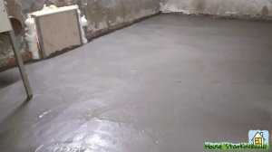 Бетонирую пол в курятнике